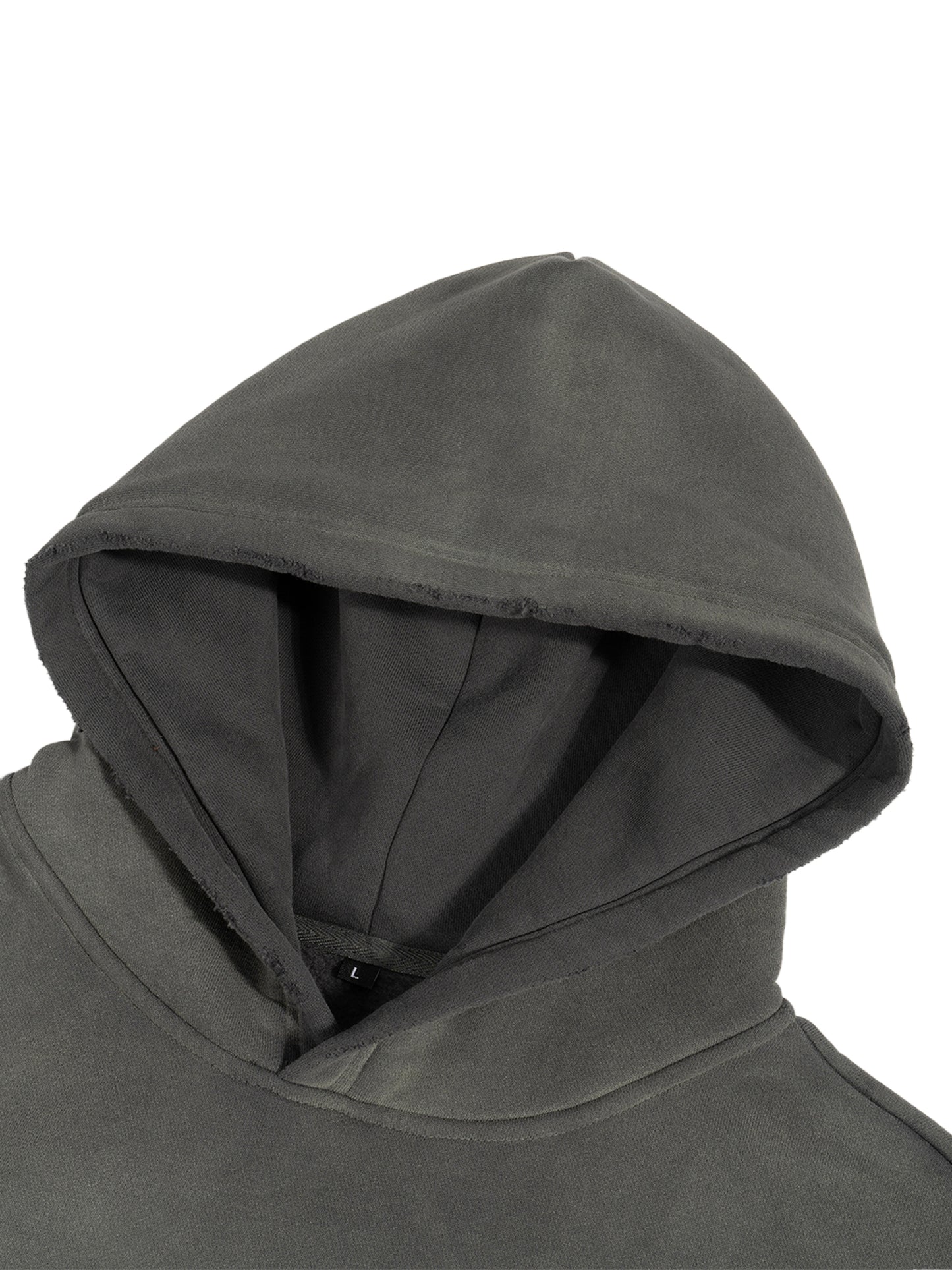 Proline Frayed Sunfade Boxy Fleece Hoodie