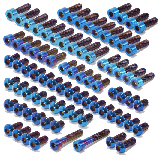 Surron LBX titanium bolt kit